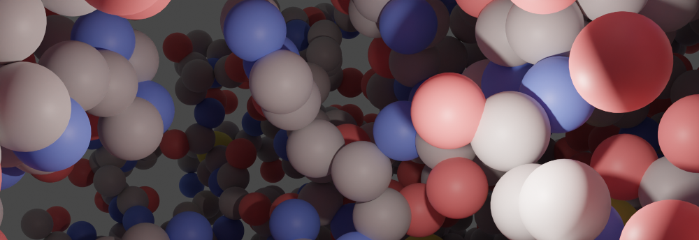 Визуализация молекул с помощью Blender